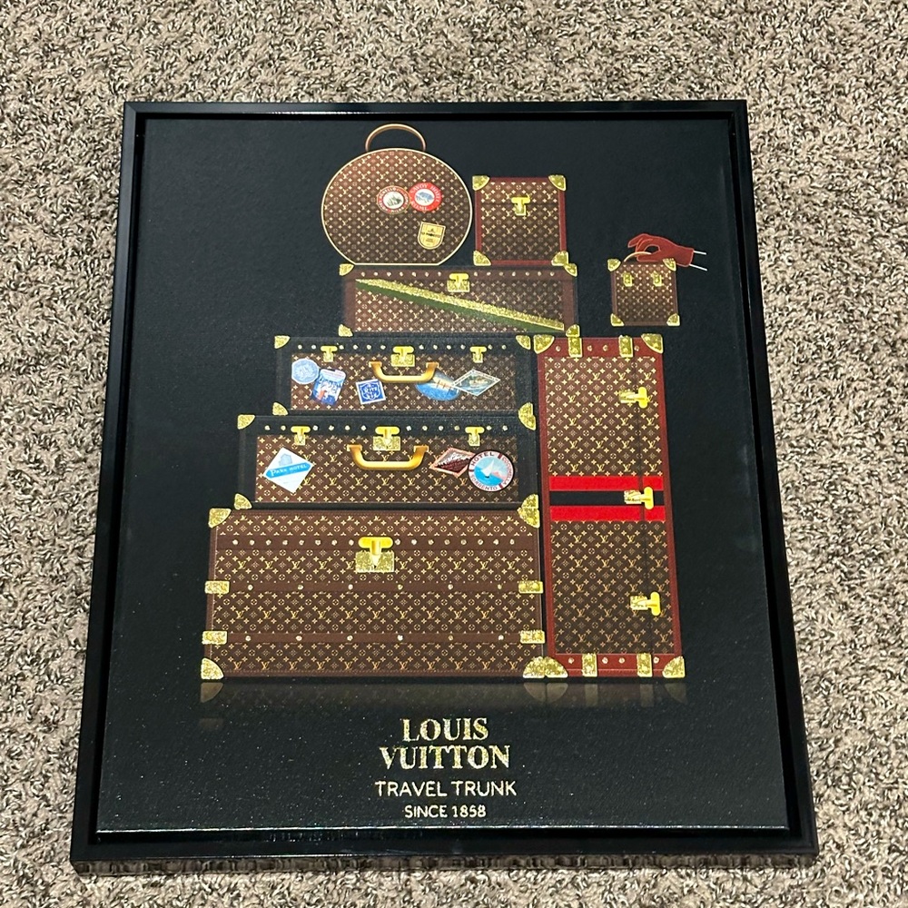 Louis Vuitton wall art